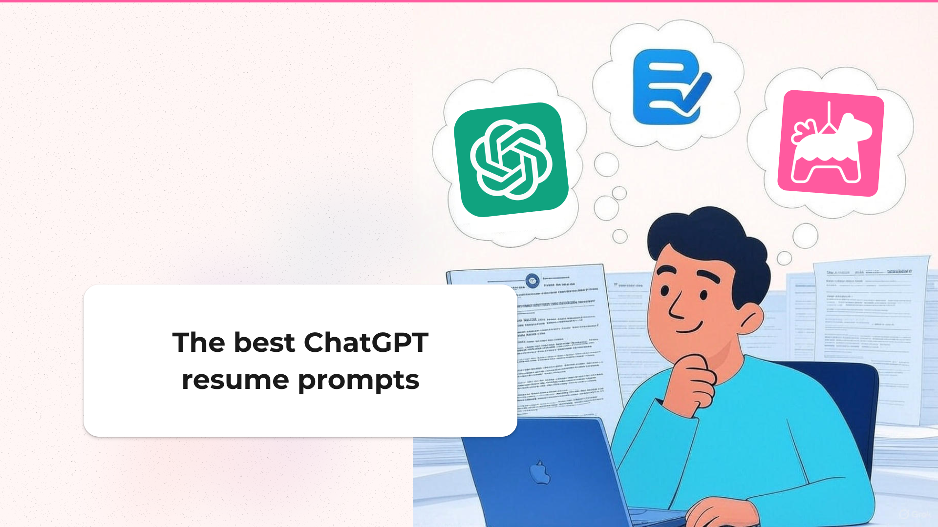 Los 3 mejores prompts para hacer un buen currículum con ChatGPT