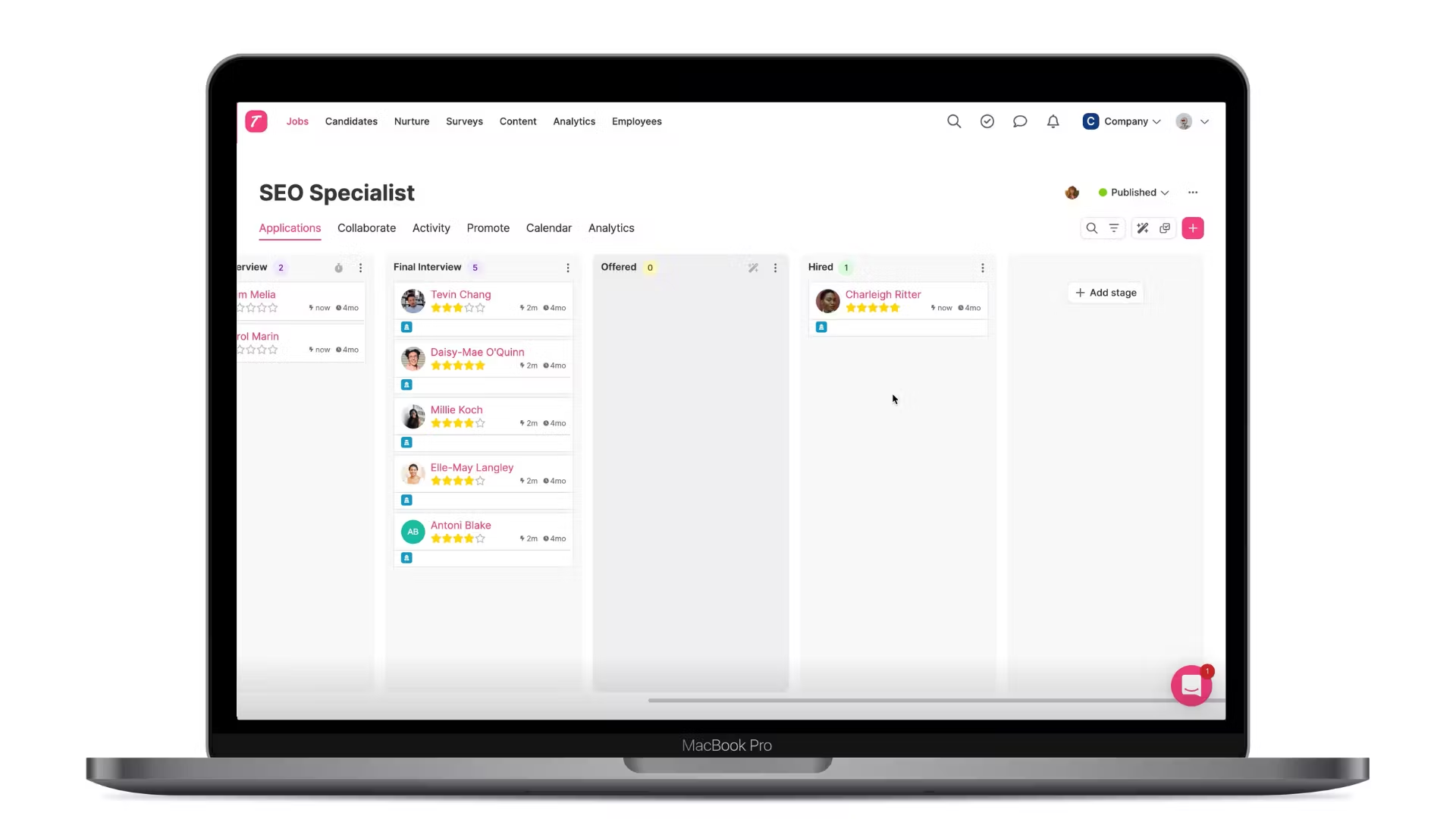 Job Tracking Ats